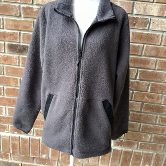 Women Gray Fleece Jacket - Picture 4 of 7